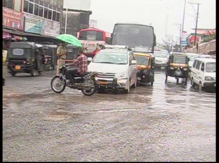 ಮಡಿಕೇರಿ: ವಿನೂತನ ಪ್ರತಿಭಟನೆ